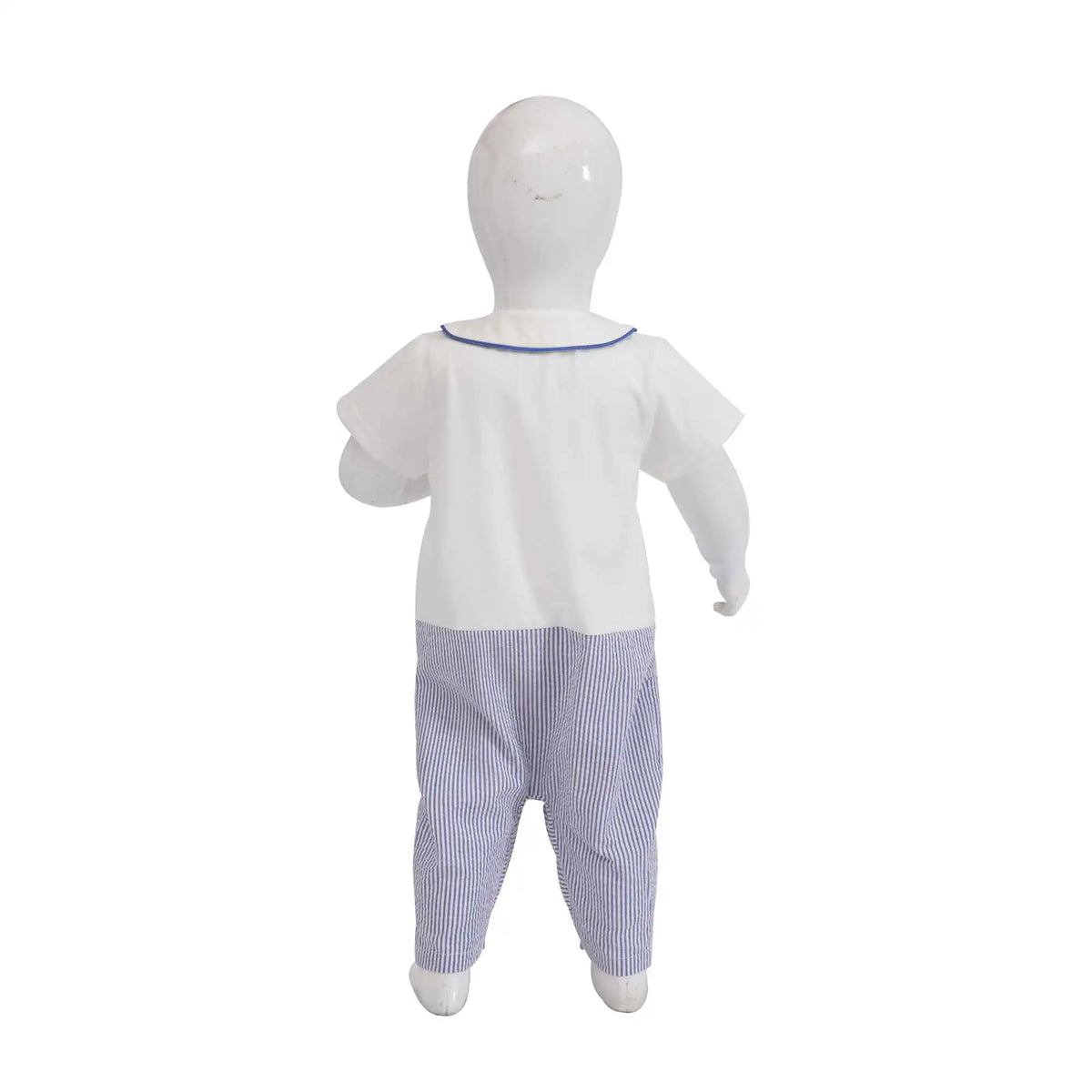 Stripped Casual Romper For Baby Boy