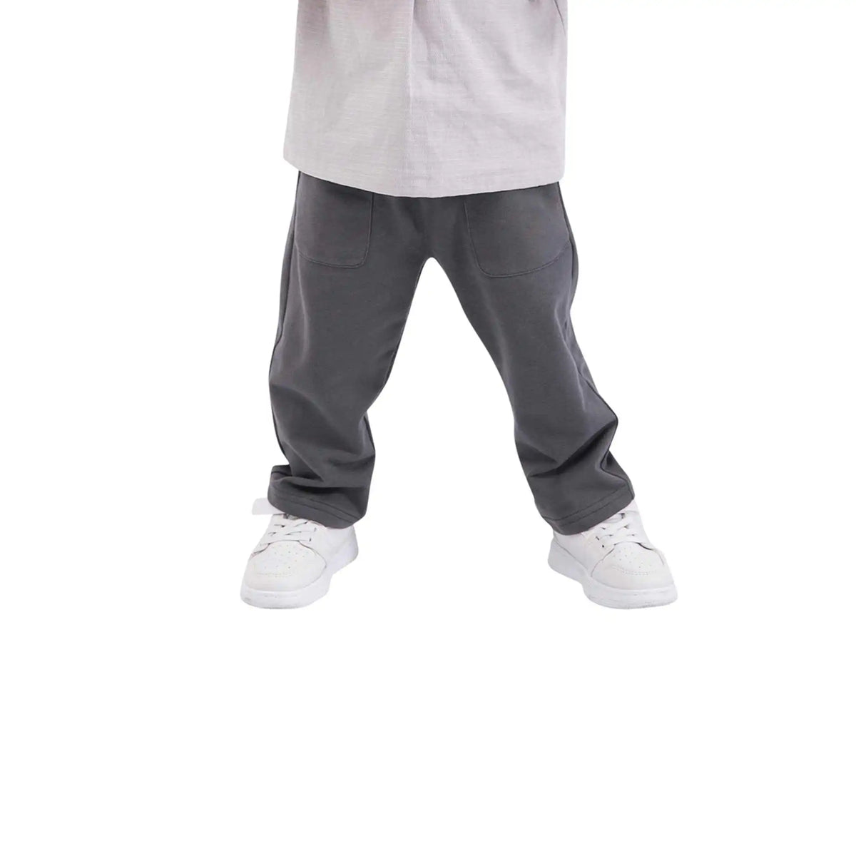 baggy casual pants for baby boy image