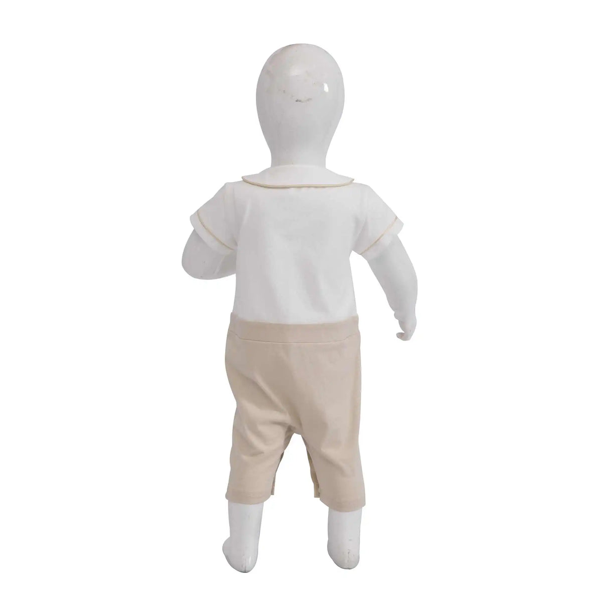 Color-Blocked Casual Romper For Baby Boy