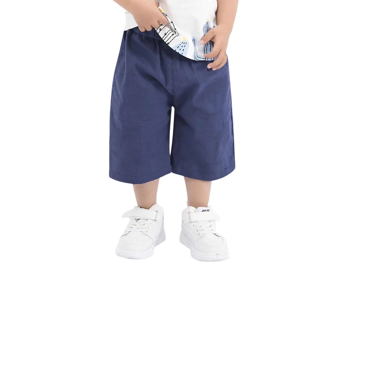 baggy casual pants for baby boy image