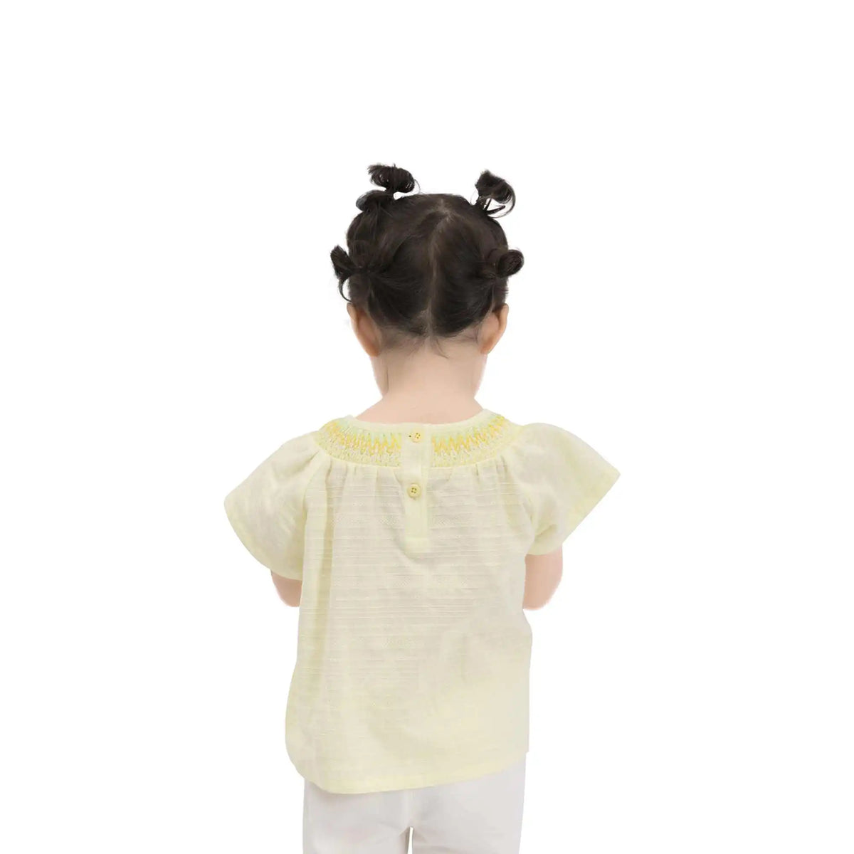 Quilting Casual Blouse For Baby Girl 73 | 9-12M Light Yellow 73 | 9-12M,34,57,14, Image