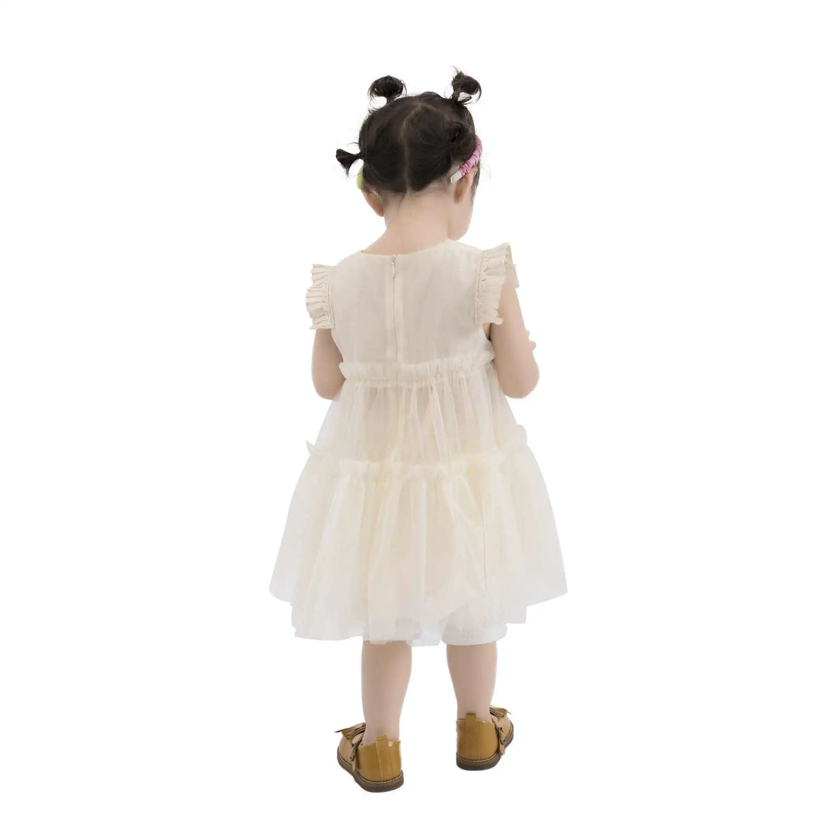 Plain Casual Dress For Baby Girl