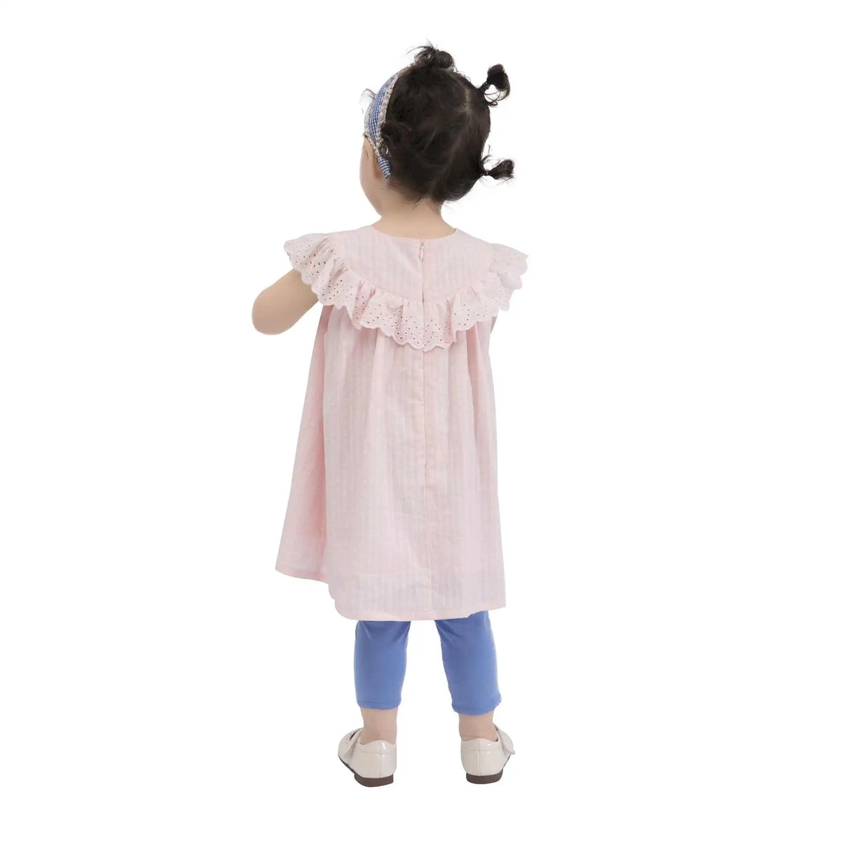 Plain Casual Dress For Baby Girl