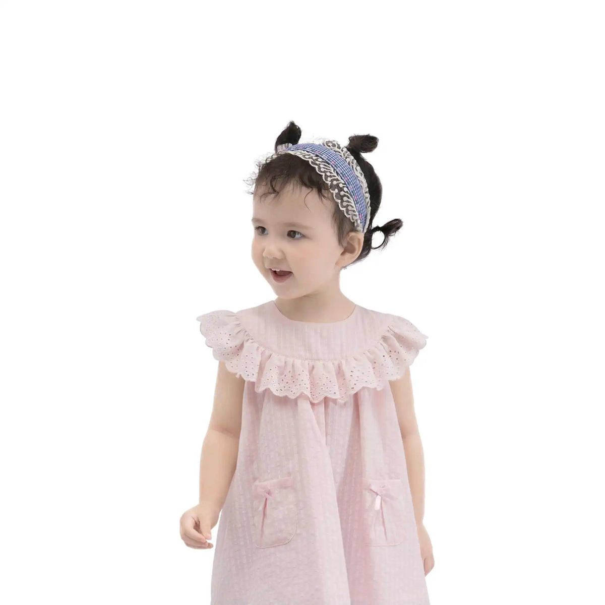 Plain Casual Dress For Baby Girl