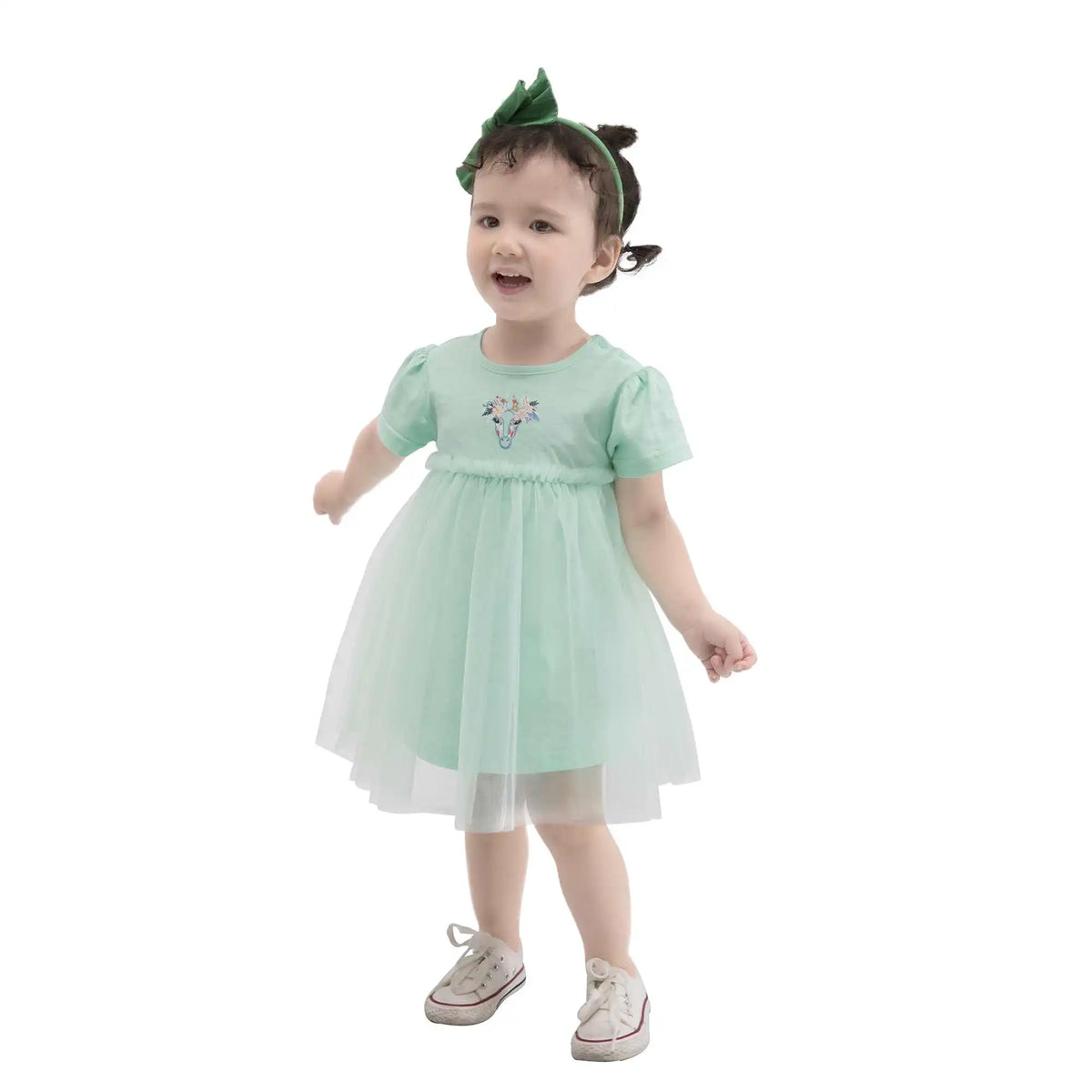 Printed Casual Dress For Baby Girl