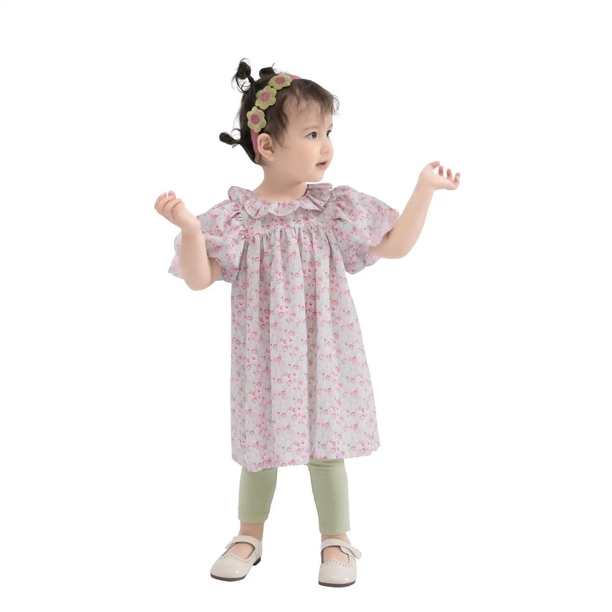 Floral Casual Dress For Baby Girl