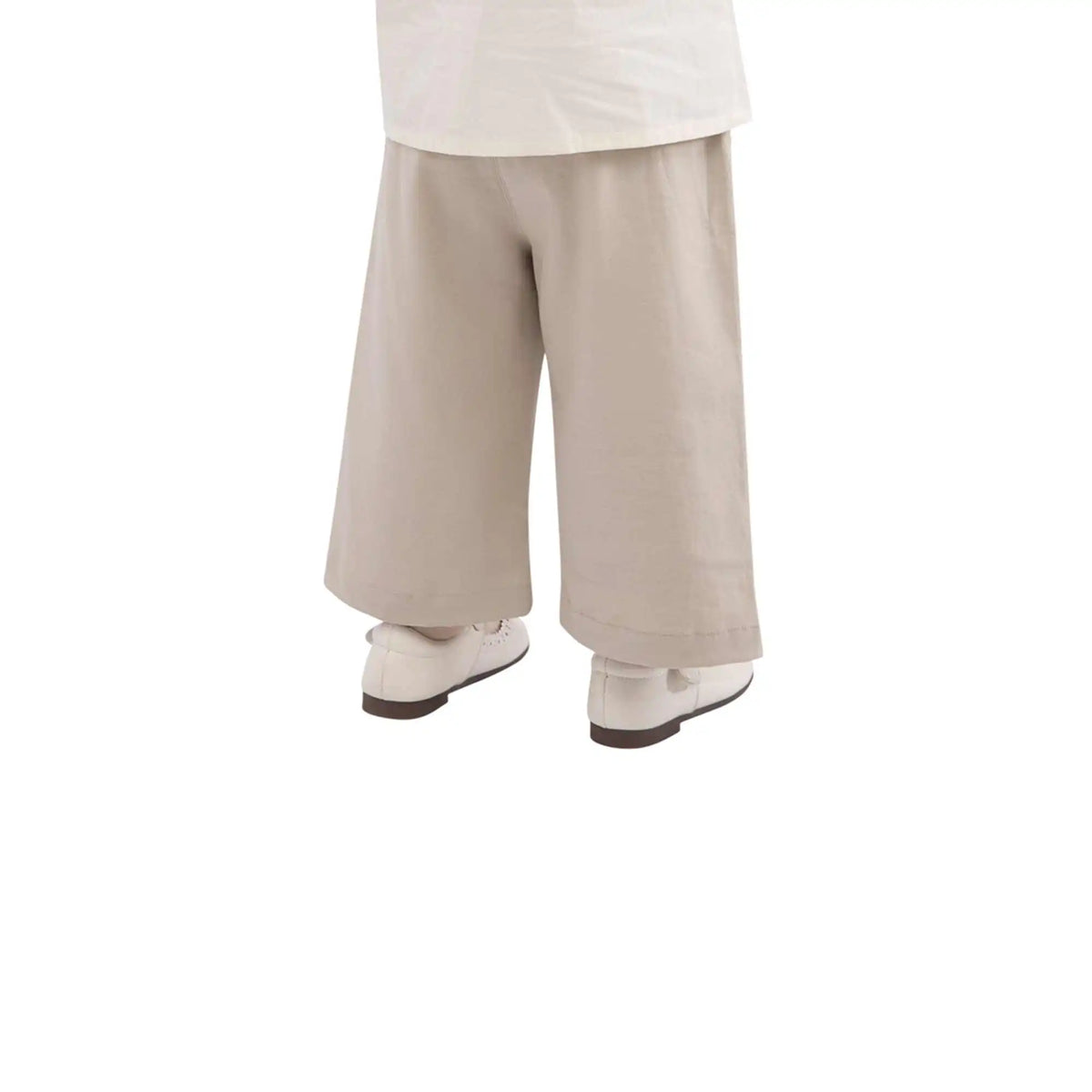 Strainght-Leg Casual Pants For Baby Girl 73 | 9-12M Beige 73 | 9-12M,38.5,41,- Image