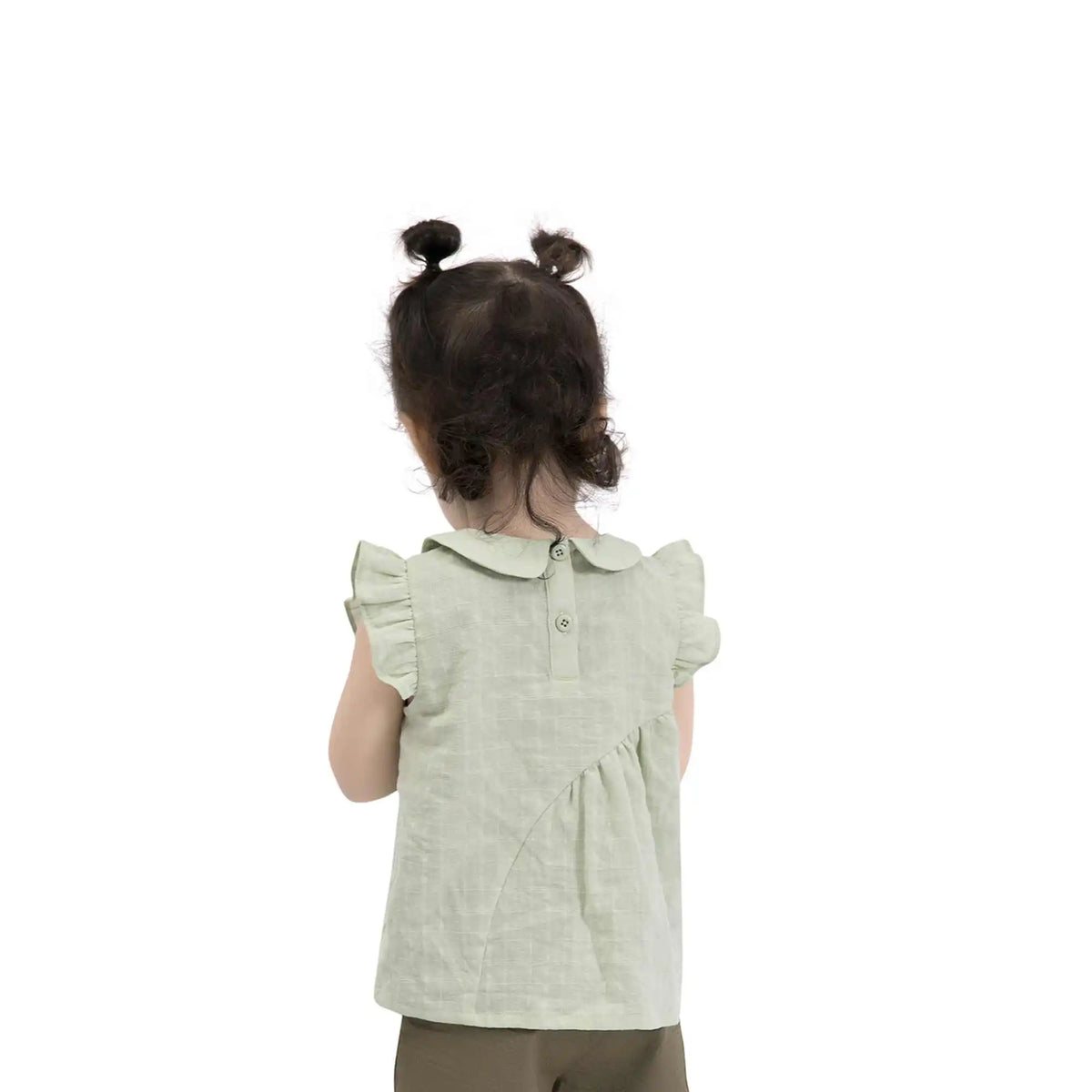 Jacquard Casual Blouse For Baby Girl