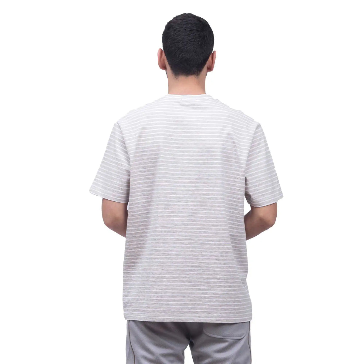 Stripped Casual T.Shirt For Men