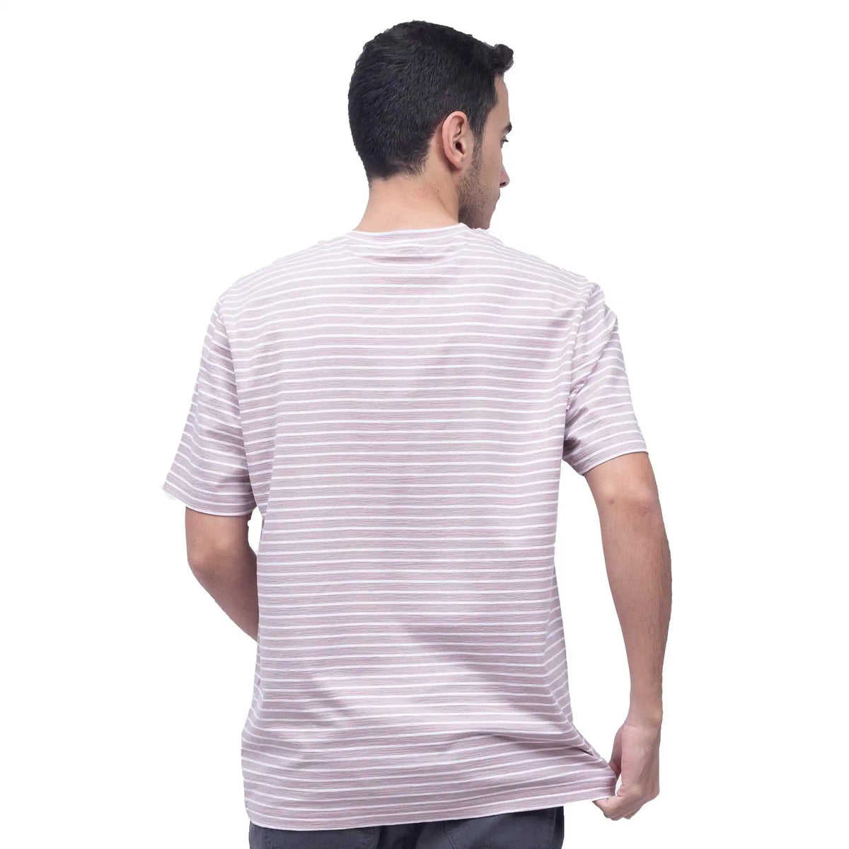 Stripped Casual T.Shirt For Men