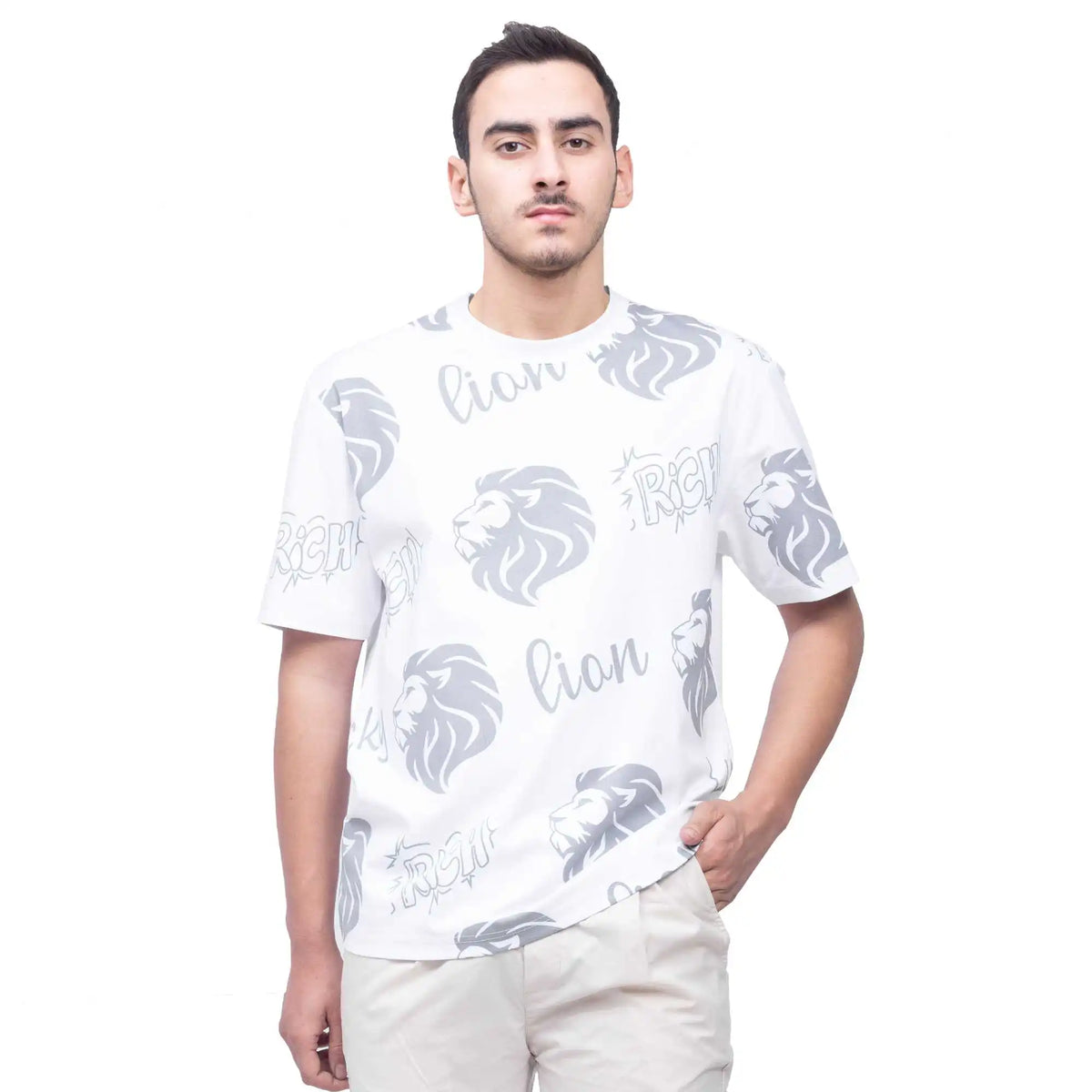 Printed Casual T.Shirt For Men