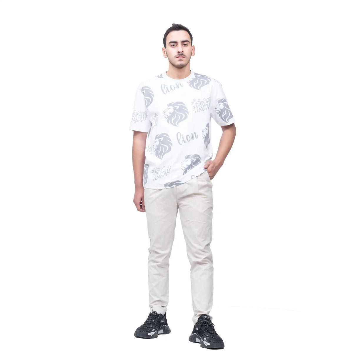 Printed Casual T.Shirt For Men