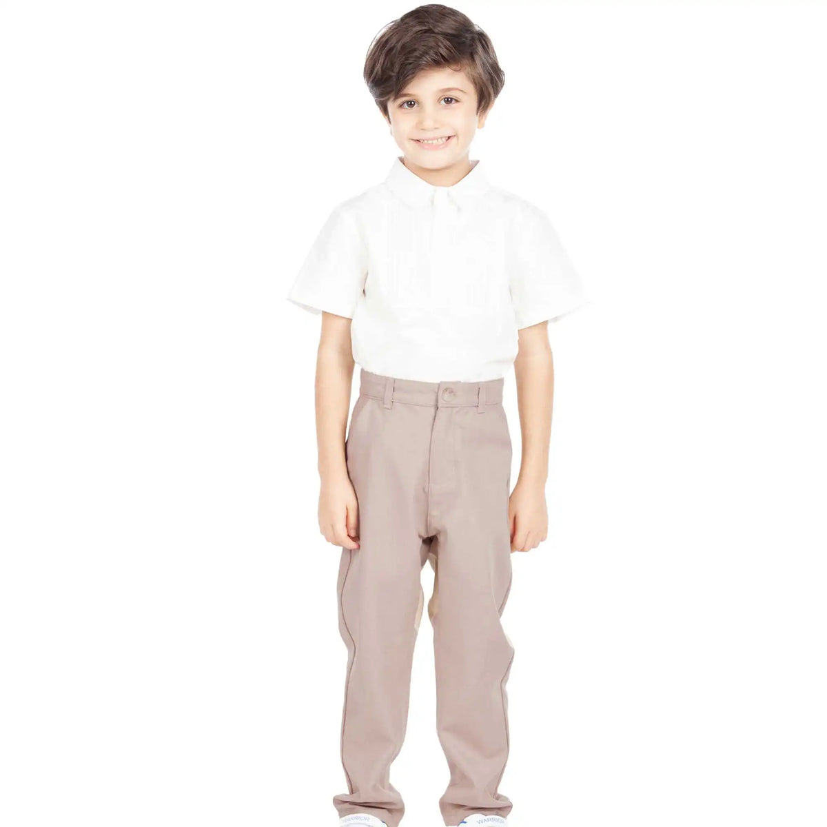 Plain Formal Blouse For Boys 120 | 5-6Y Off White 120 | 5-6Y,50,82,15, Image