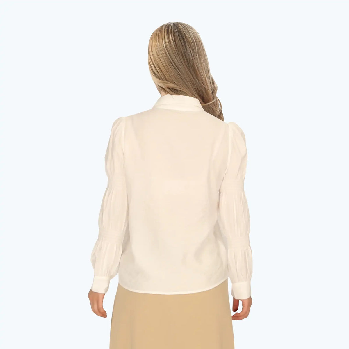 plain classic shirt for women image