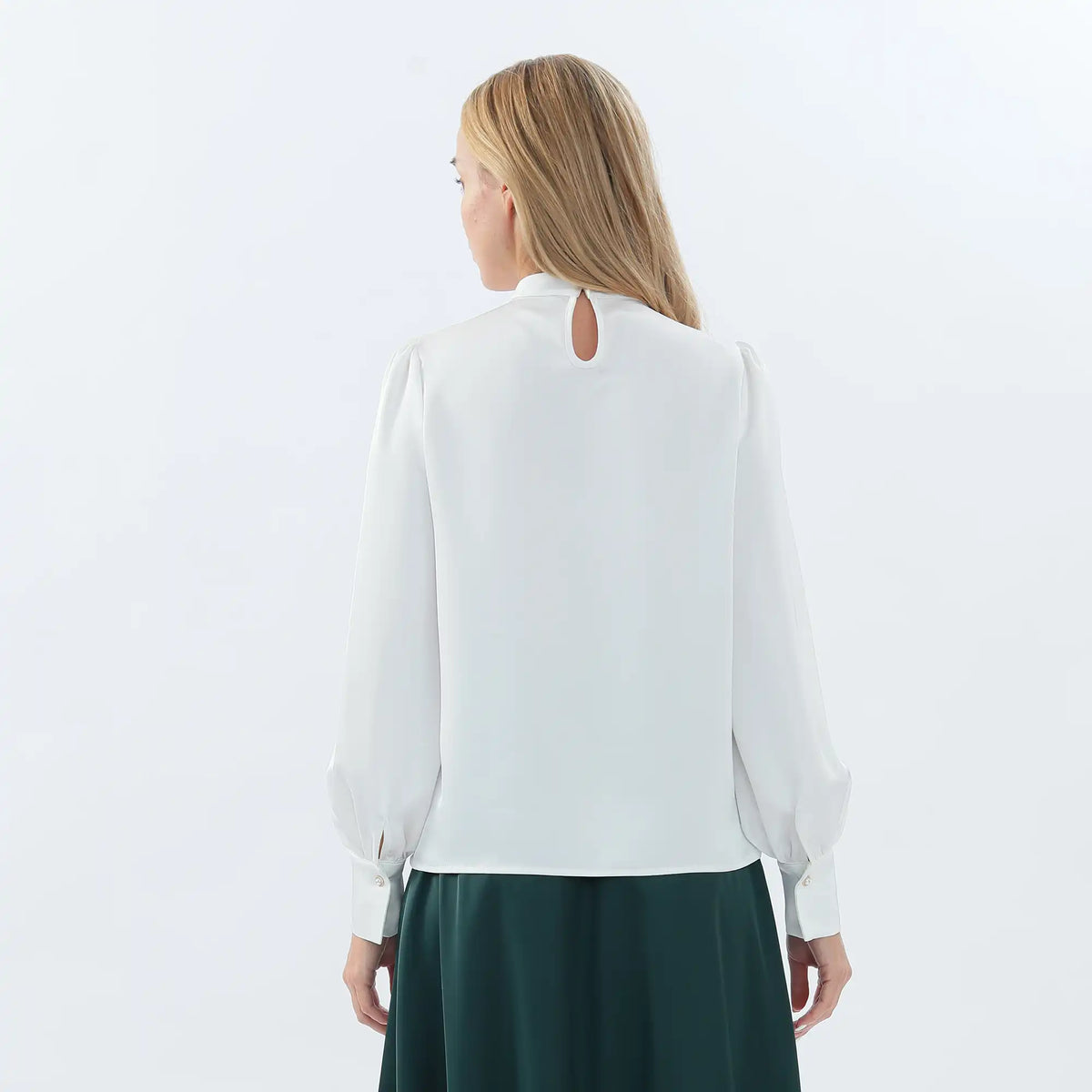 Plain Classic Blouse For Women