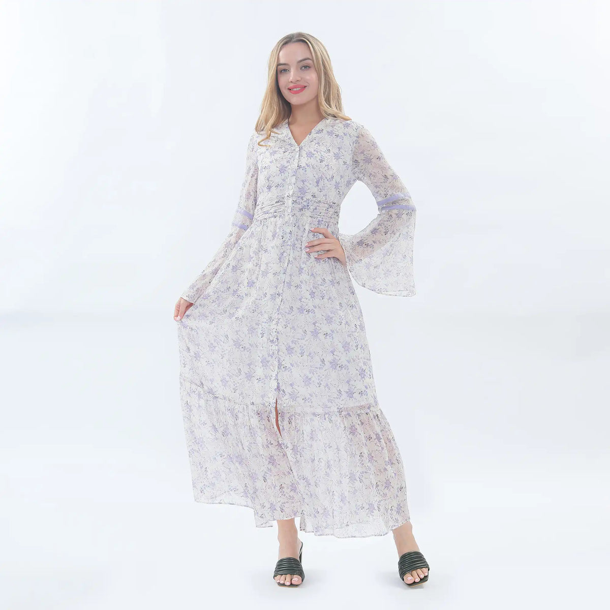 Floral Eid Dress For Women