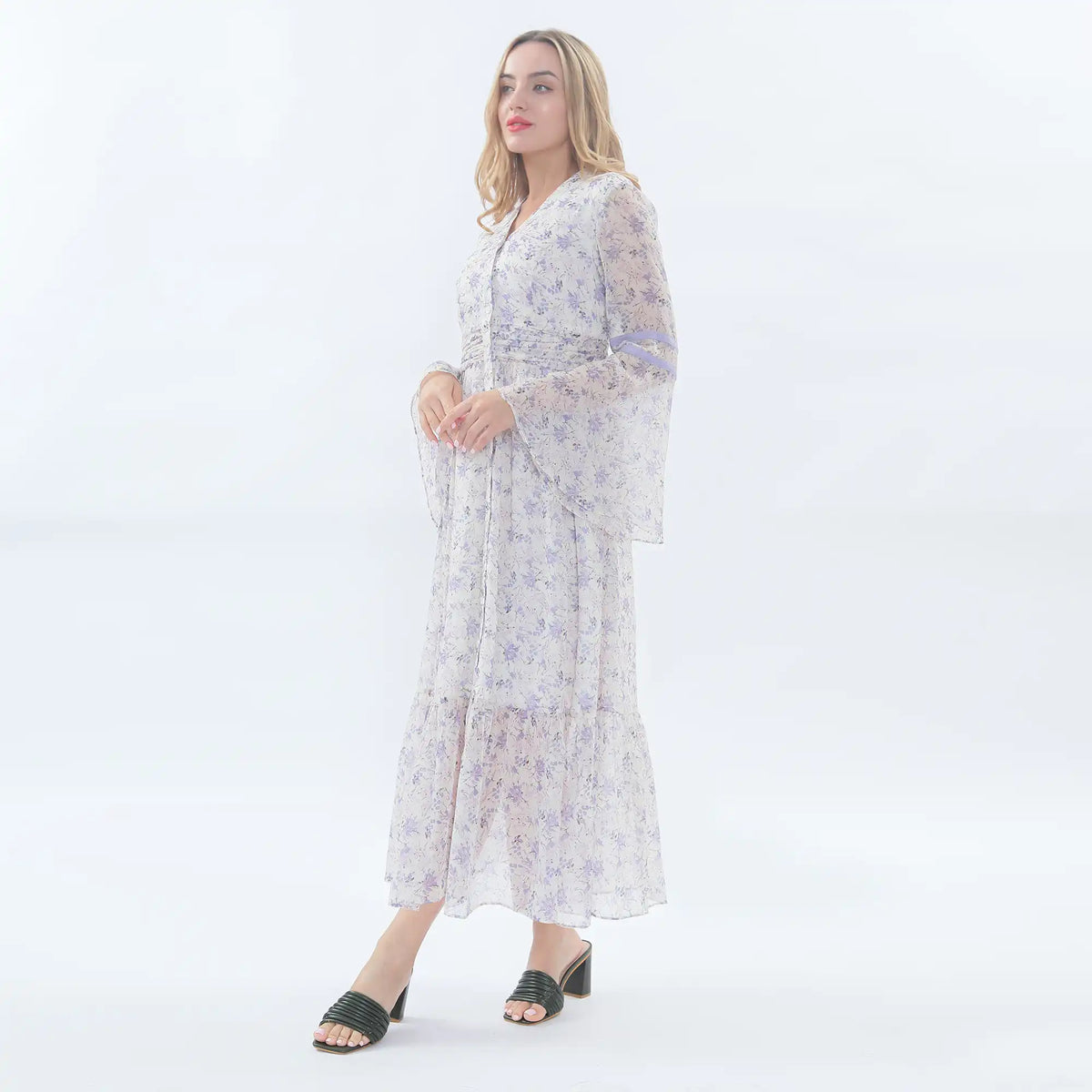 Floral Eid Dress For Women