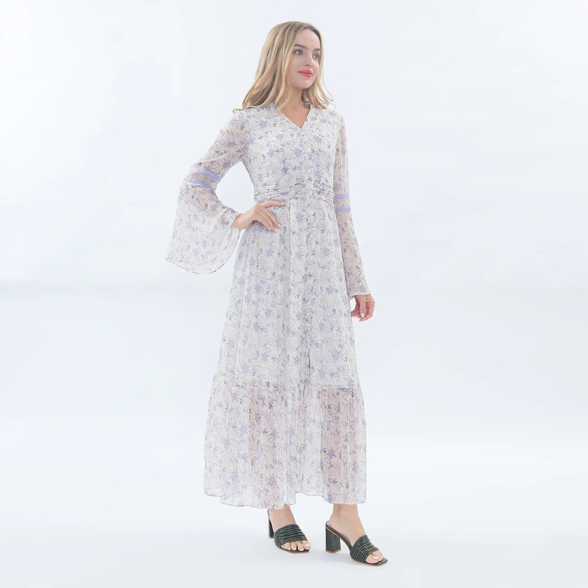 Floral Eid Dress For Women