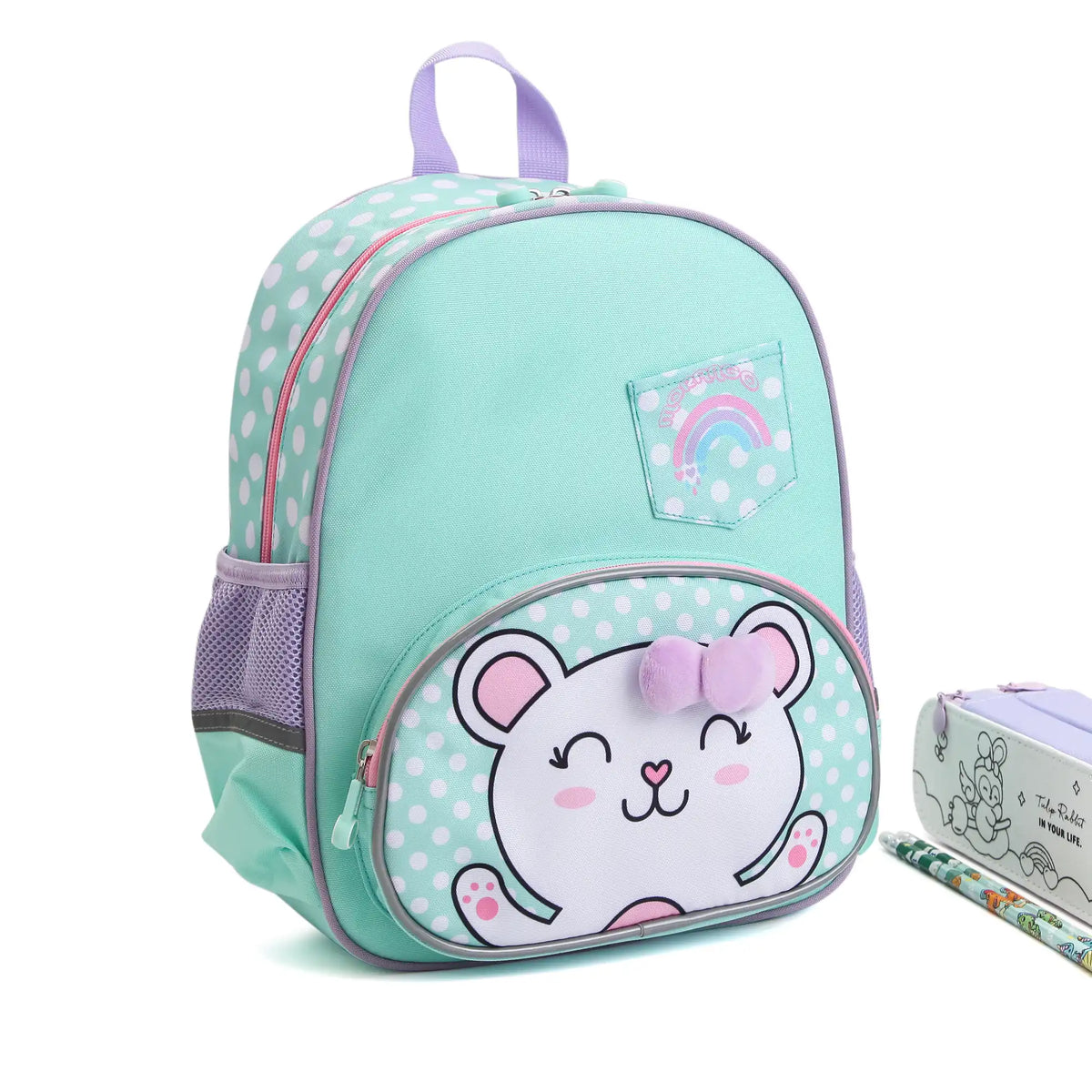 Backpack for Girls 12 Light Blue Image