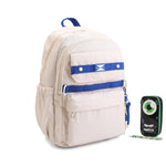 Backpack for Girls 18 Beige Image