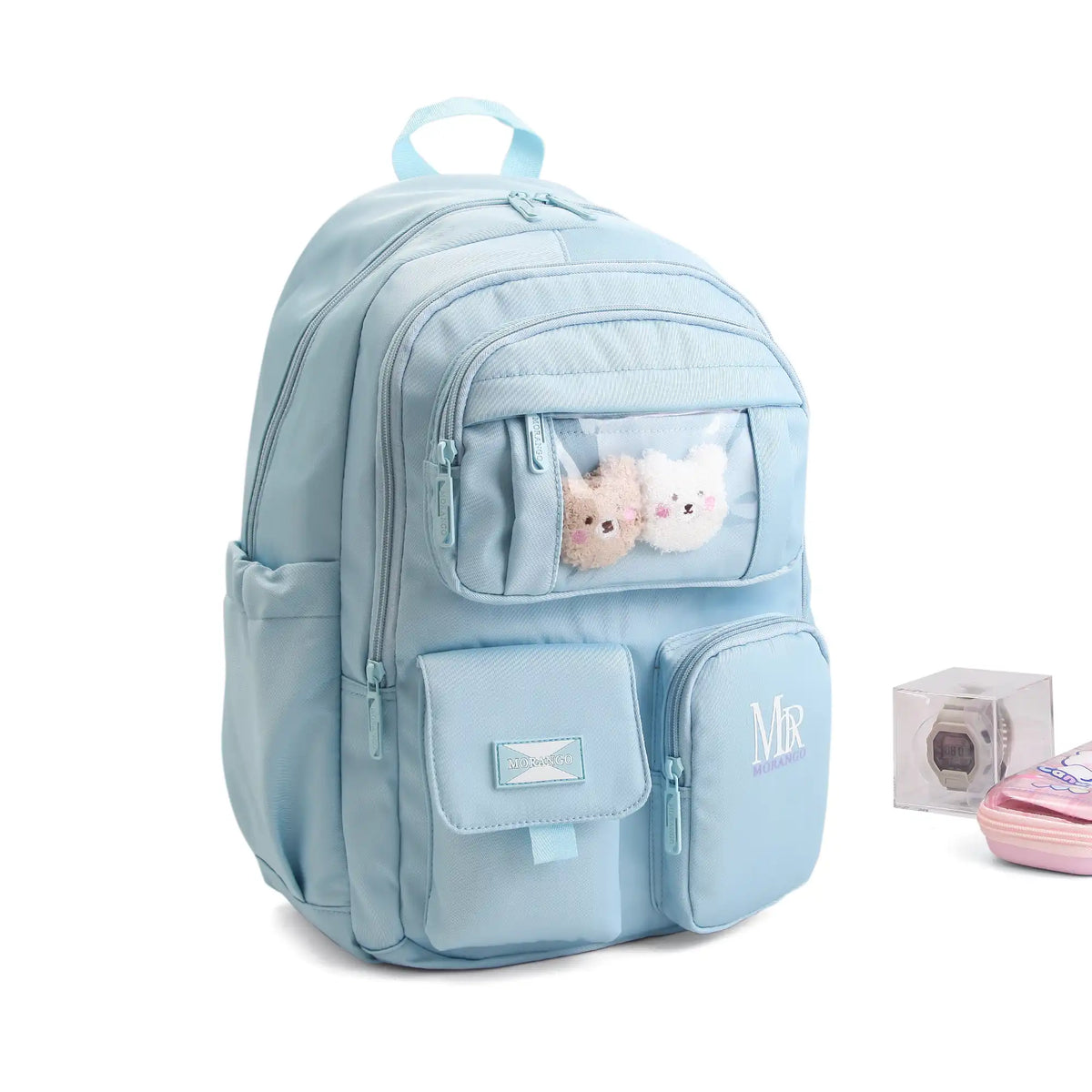 Backpack for Girls 18 Blue Image