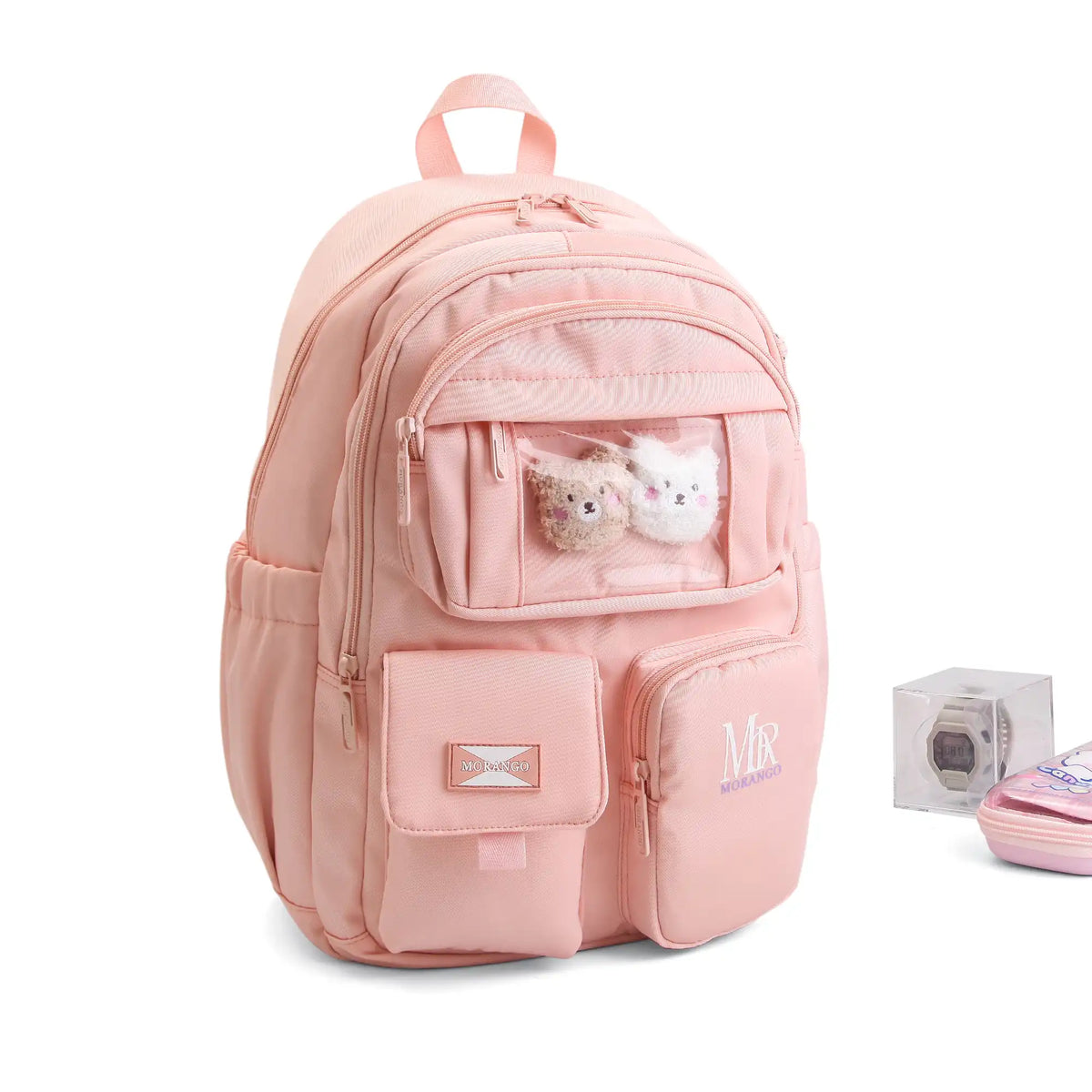 Backpack for Girls 18 Pink Image