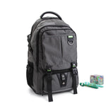 Adjustable Strap Backpack for Men 21 Gray Image