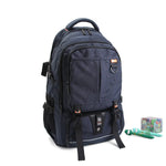 Adjustable Strap Backpack for Men 21 Navy Image