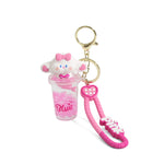 Free Rabbit Pink Key Ring For Unisex Image