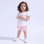 Floral Sport Basic T.Shirt For Baby Girl Image