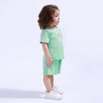 Floral Sport Basic T.Shirt For Baby Girl Image