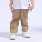 Ordinary Basic Pants For Baby Girl Dark Khaki Image