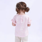 Jacquard Basic Blouse For Baby Girl Image
