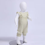 Jacquard Basic Romper For Baby Girl Image