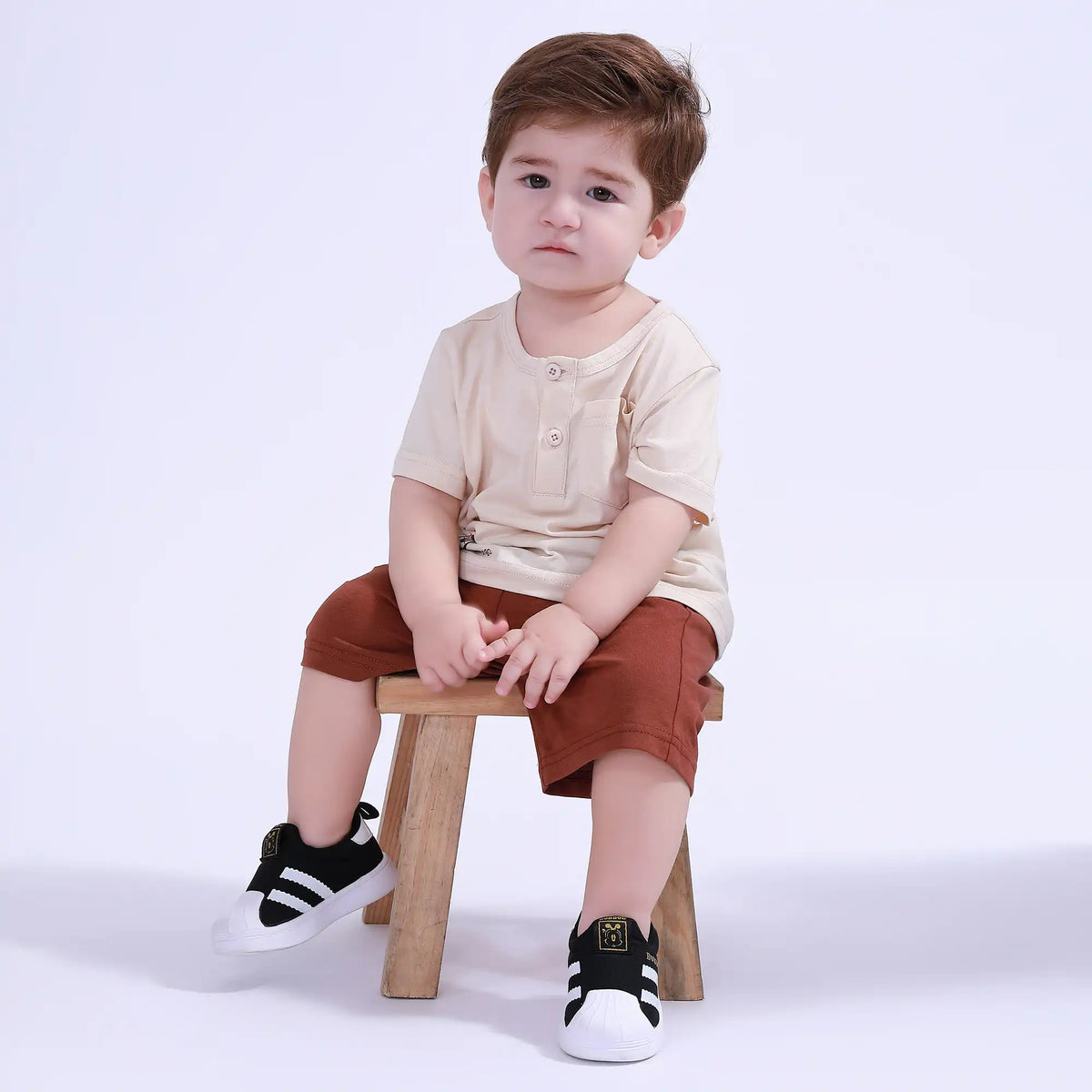 Printed Sport Basic T.Shirt For Baby Boy