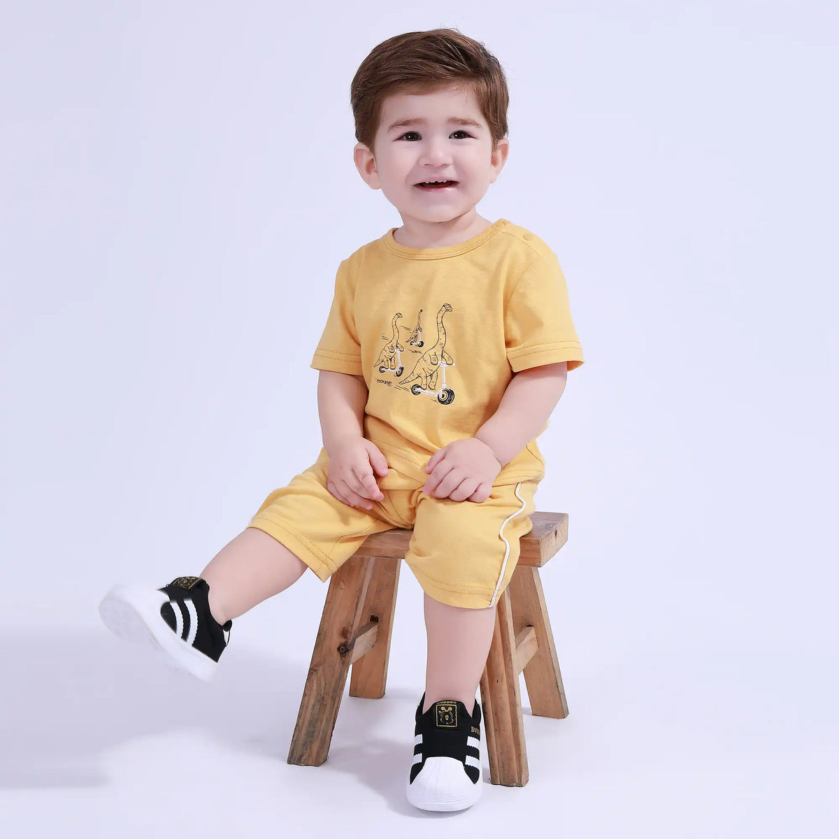 Printed Sport Basic T.Shirt For Baby Boy