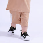 Baggy Sport Basic Shorts For Baby Boy Camel Image