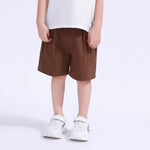 Coffee Ordinary Basic Shorts For Boys Image