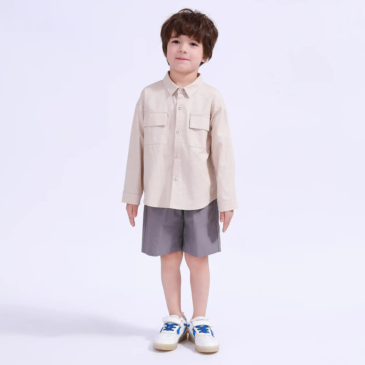 Plain Basic Shirt For Boys Image