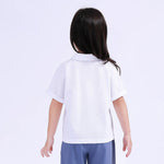 Plain Basic Polo Shirt For Girls Image