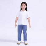 Plain Basic Polo Shirt For Girls Image