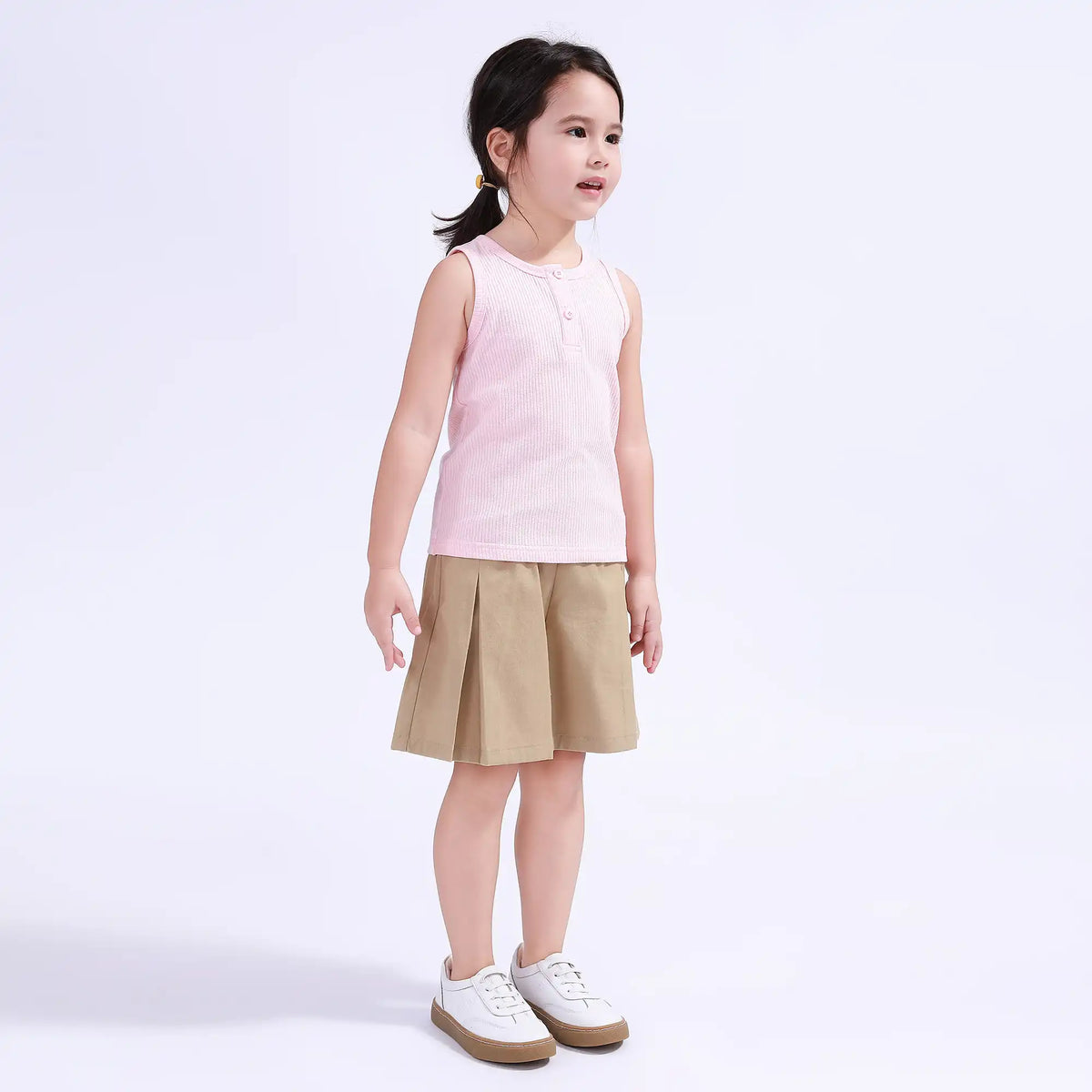 Baggy Basic Shorts For Girls Image