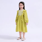 Floral Galabia For Girls Image