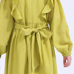 Floral Galabia For Girls Image