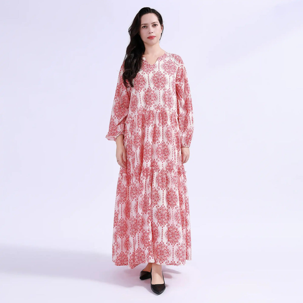 Printed Galabia For Women