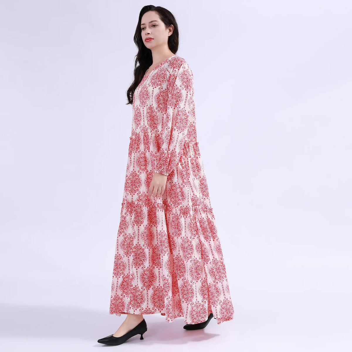 Printed Galabia For Women