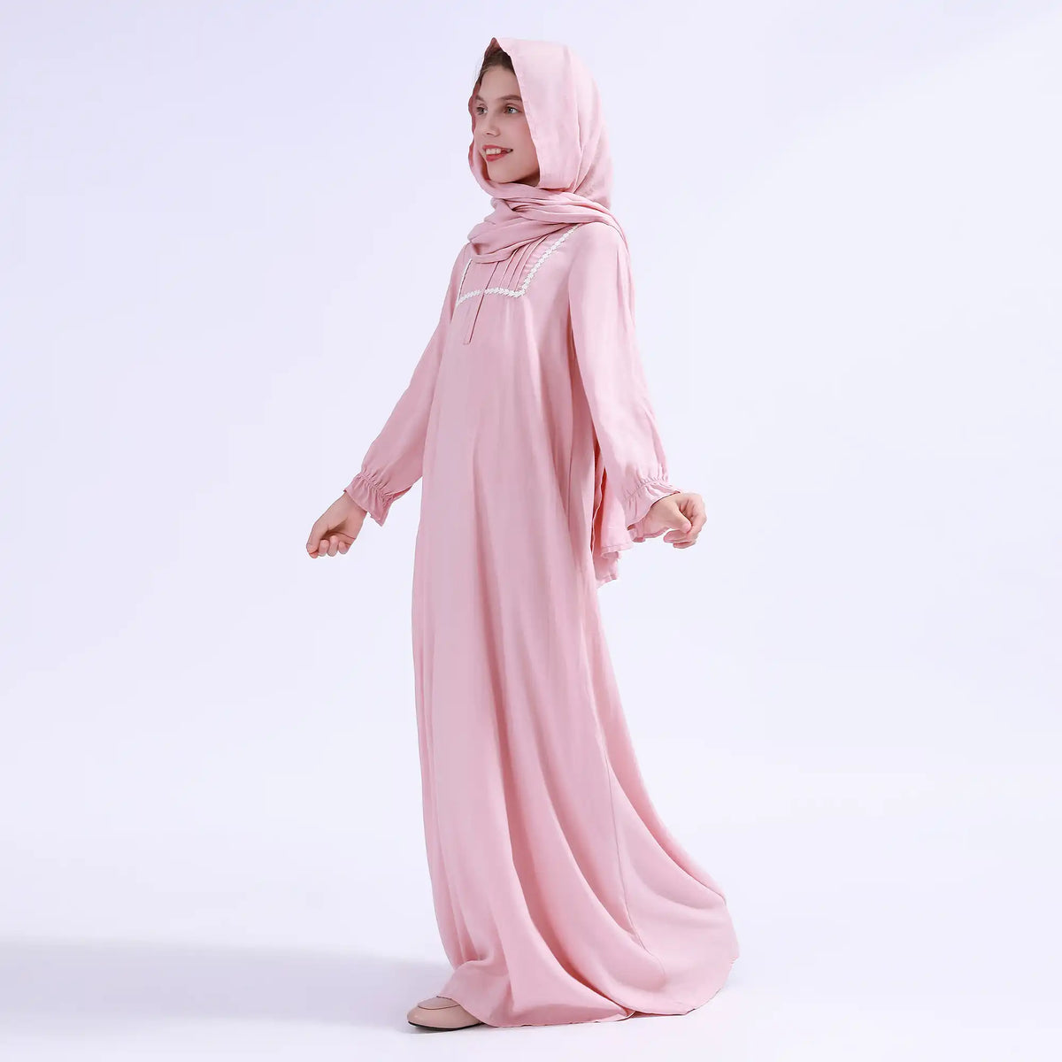 Plain Prayer Robe For Girls