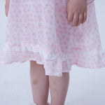 Floral Linen Dress For Baby Girl Image