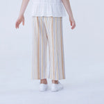 Wide-Leg Linen Pants For Girls Image