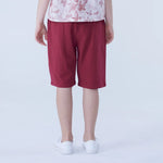 Wide-Leg Linen Shorts For Girls Image